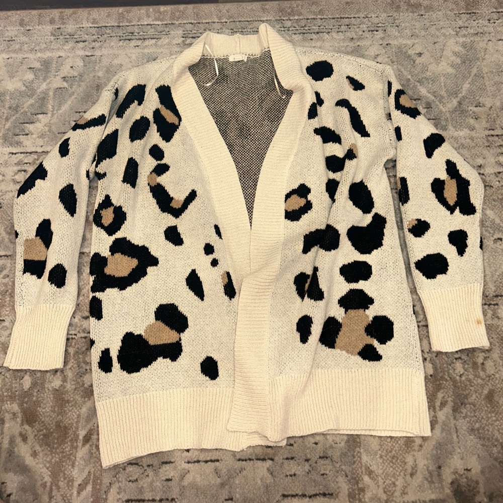 Leopard Cardigan